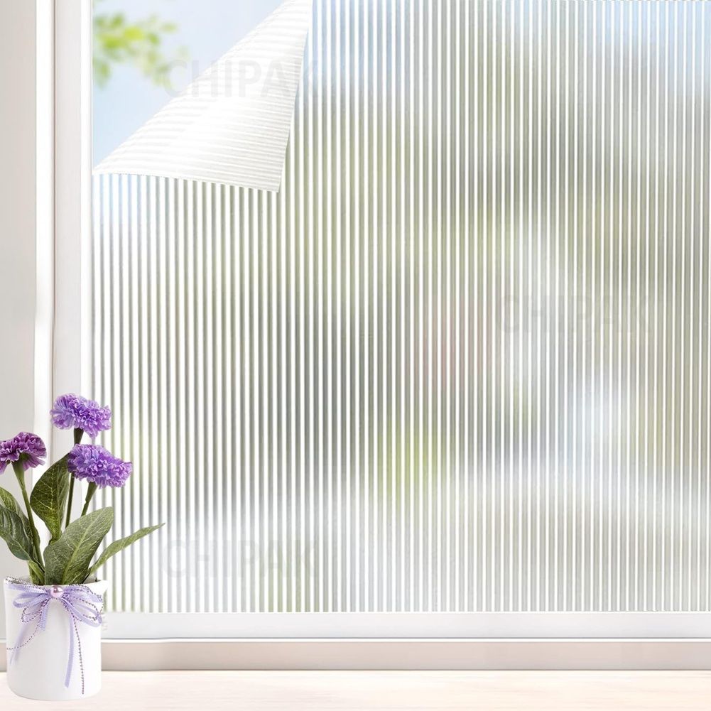 Fluted Design Self Adhesive Window Film (Code - 196)