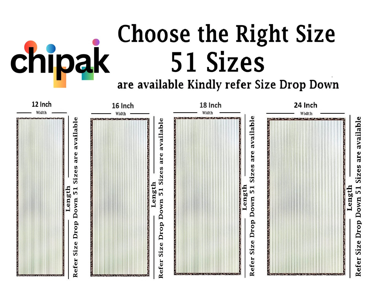 Fluted Design Self Adhesive Window Film (Code - 196) - Image 2