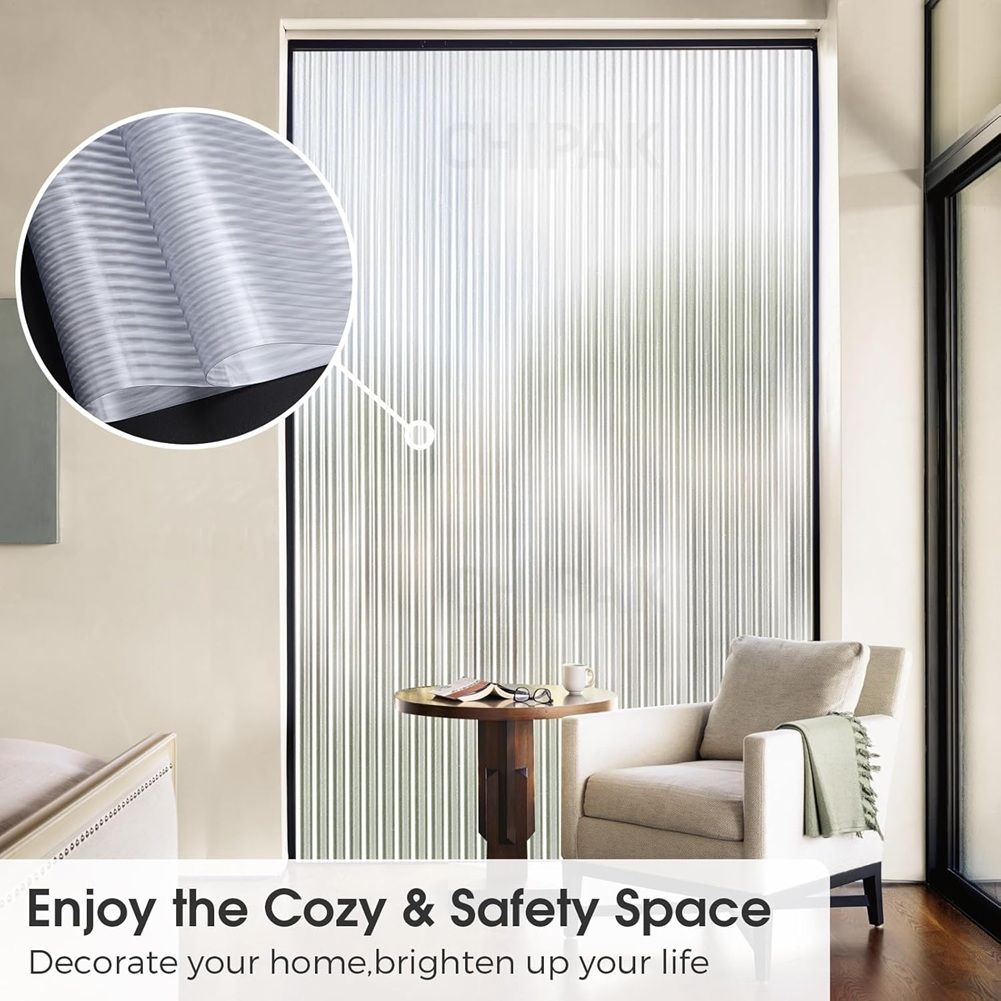 Fluted Design Self Adhesive Window Film (Code - 196) - Image 4