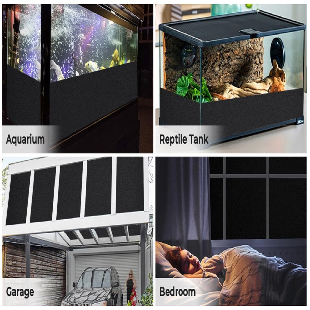 Blackout Design Self Adhesive Window Film (Code - Black) - Image 5